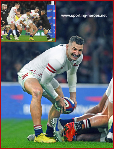 Jonny MAY - England - International rugby union caps.