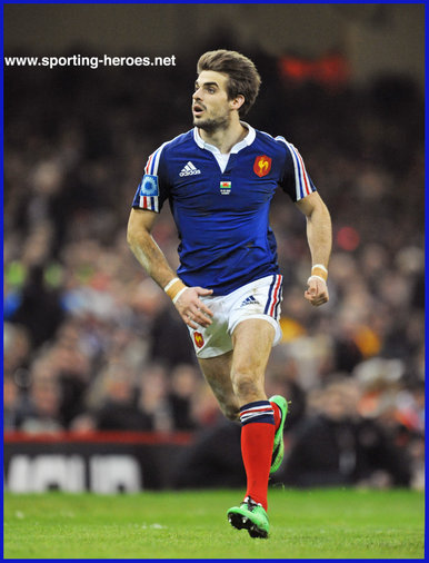 Hugo BONNEVAL - France - International Rugby Union Matches.