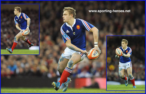 Jules PLISSON - France - International Rugby Union Matches.