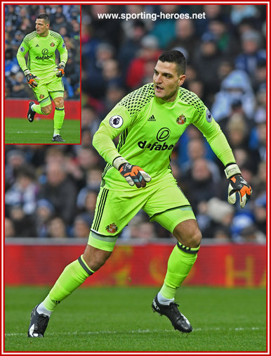 Vito MANNONE - Sunderland FC - Premiership Appearances