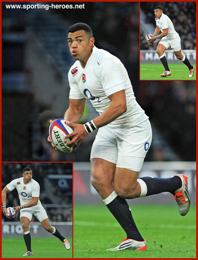 Luther BURRELL - England - International Rugby Union Caps.