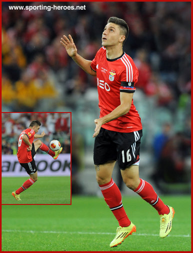 Guilherme  SIQUEIRA - Benfica - 2014 Europa League Final.