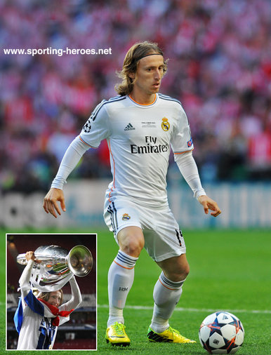 Luka Modric - Real Madrid - 2014 UEFA Champions League Final.