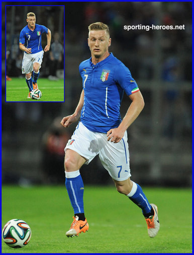 Ignazio Abate - Italian footballer - 2014 World Cup Finals in Brazil.