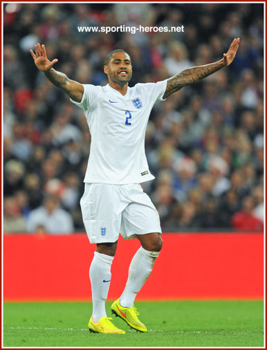 Glen Johnson - England - 2014 World Cup Finals in Brazil.