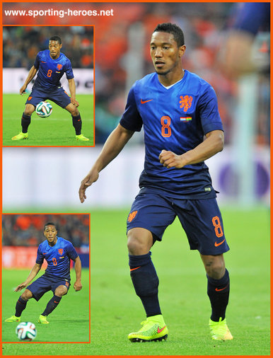 Jonathan de Guzman - Nederland - 2014 World Cup Finals in Brazil.