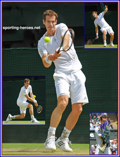 Andy Murray - Great Britain & N.I. - Quarter-finalist at three Grand Slams 2014.