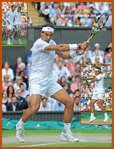 Rafael Nadal - Spain - 2014 French Open title again.