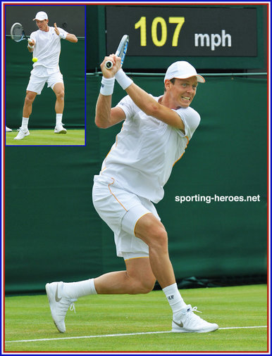 Tomas Berdych - Czech Republic - 2014 semi-finalist at Australian Open, last eight in U.S. Open