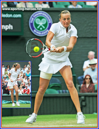 Petra Kvitova - Czech Republic - 2014 Wimbledon Ladies Lawn Tennis Champion.