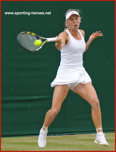 Caroline Wozniacki - Denmark - Finalist at U.S. Open for 2nd time (2014).