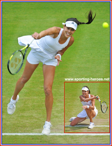 Ana Ivanovic - Serbia & Montenegro - 2014 Quarter finalist at Australian Open.
