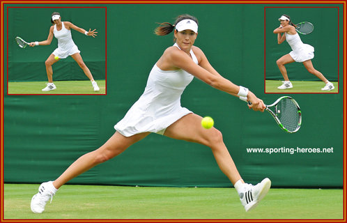 Garbine MUGURUZA - Spain - Quarter-finalist at French Open 2014.