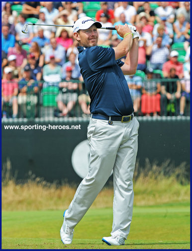 Stephen Gallacher - Scotland - 15th. at 2014 Open Championship & Ryder Cup success.