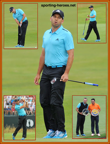 Sergio Garcia - Spain - Second at 2014 Open Championship in 2014. Victory at Ryder Cup.