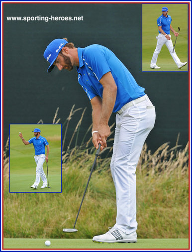 Dustin Johnson - U.S.A. - 12th. at 2014 Open Championship.