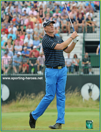 Robert Karlsson - Sweden - Twelfth at 2014 Open Championship.