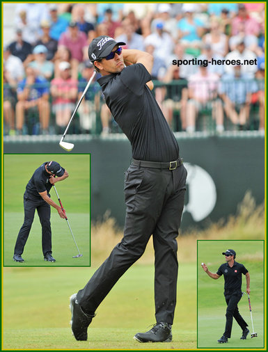 Adam Scott - Australia - 5th. at 2014 OpenChampionship, 14th at Masters.