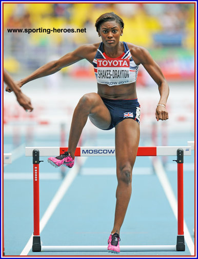 Perri Shakes-Drayton - Great Britain & N.I. - Finalist at 2013 World Championships in 400mh.