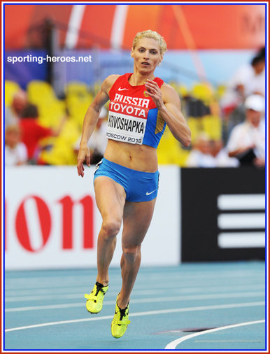 Antonina Krivoshapka - Russia - World Athletics Championships all medals lost (drugs!)