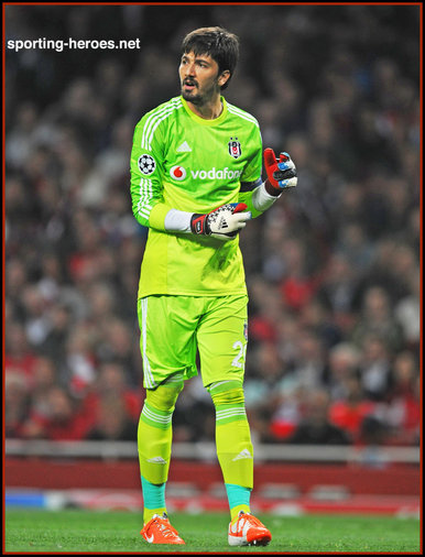 Tolga ZENGIN - Besiktas - 2014/15 Champions League play-off games.