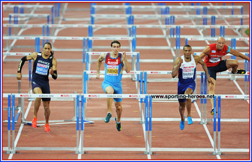 William Sharman - Great Britain & N.I. - Silver medal in 110mh at 2014 European Championships.