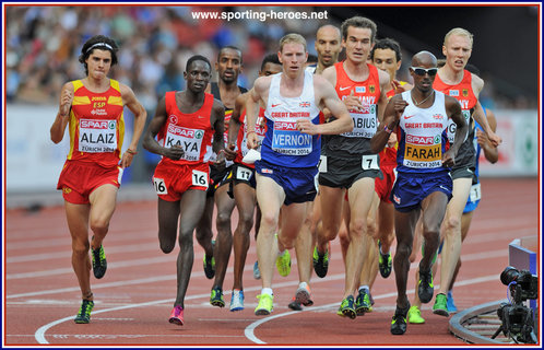 Andy VERNON - Great Britain & N.I. - Silver & bronze medals at 2014 European Championships.