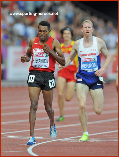 Hayle Ibrahimov - Azerbaijan - 5000m silver at 2014 European Champs.