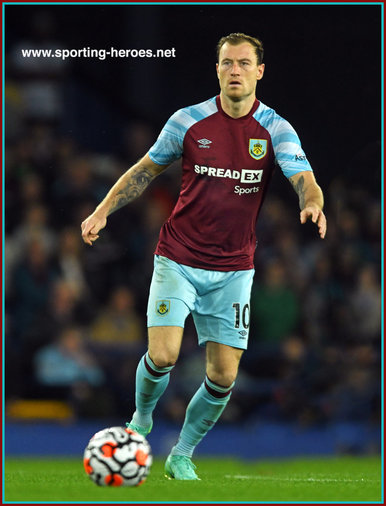 Ashley BARNES - Burnley FC - League Appearances