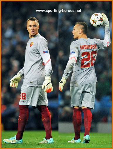 Lukasz  SKORUPSKI - Roma  (AS Roma) - 2014/15 Champions League.