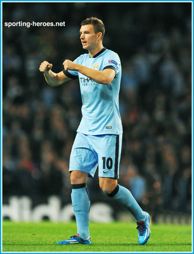Edin Dzeko - Manchester City - 2014/15 UEFA Champions League games.