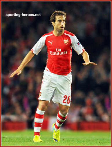 Mathieu Flamini - Arsenal FC - 2014/15 Champions League matches.