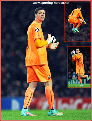 Wojciech SZCZESNY - Arsenal FC - 2014/15 Champions League matches.