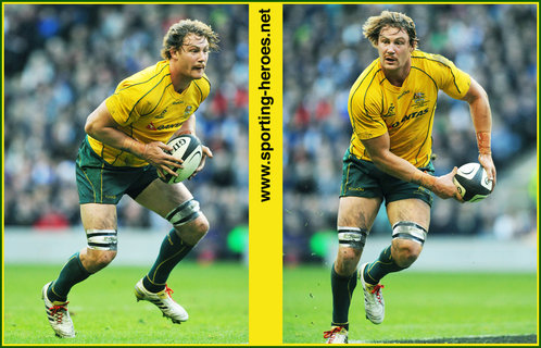 Scott HIGGINBOTHAM - Australia - International rugby union caps.