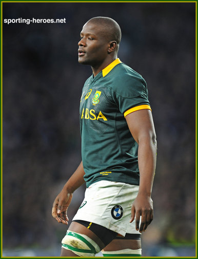 Teboho "Oupa" MOHOJE - South Africa - International rugby caps.
