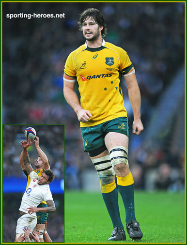 Sam CARTER - Australia - International  Rugby Union Caps.