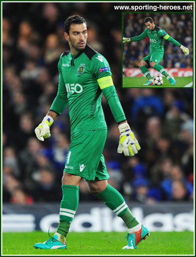 Rui  PATRICIO - Sporting Clube De Portugal - 2014/15 UEFA Champions League matches.