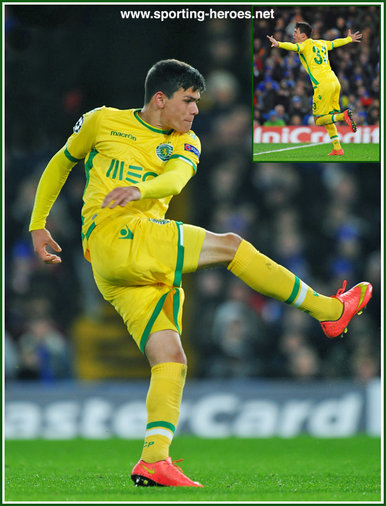 Jonathan SILVA - Sporting Clube De Portugal - 2014/15 Champions League matches.