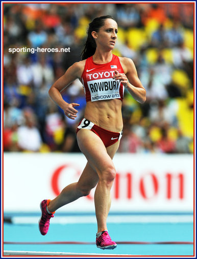 Shannon Rowbury - U.S.A. - 7th in women's 5000m final at 2013 World Championships.