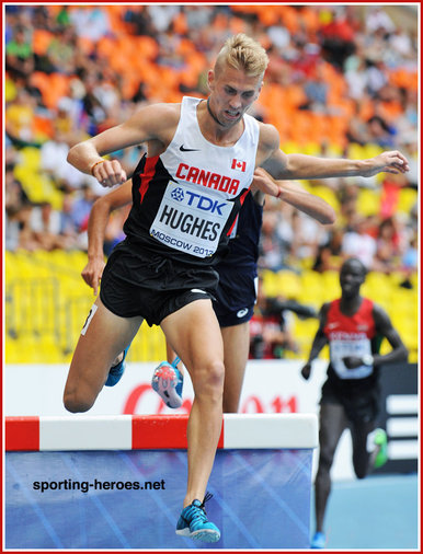 Matthew HUGHES - Canada - Sixth at 2013 World Championships in steeplechase.