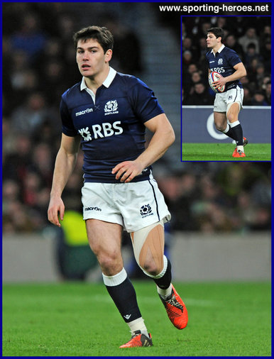 Sam HIDALGO-CLYNE - Scotland - International Rugby Union Caps.