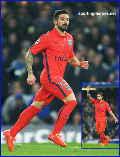 Ezequiel Lavezzi - Paris Saint-Germain - 2014/15 Champions League.