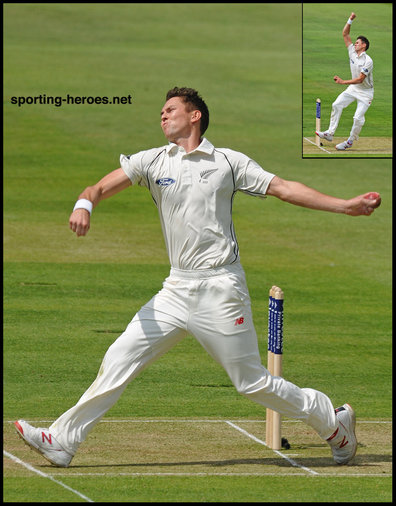 Trent BOULT - New Zealand - Test Record 2014 onwards.