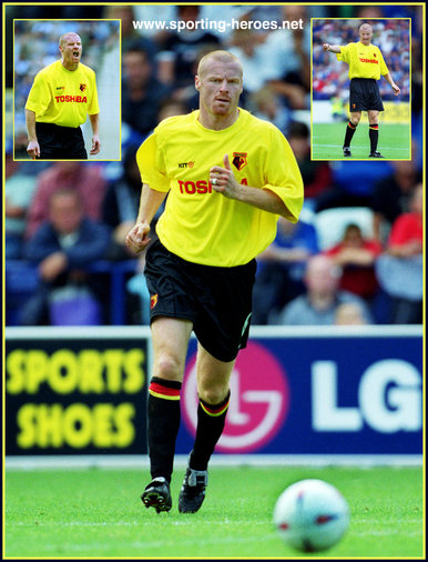 Sean Dyche - Watford FC - League Appearances