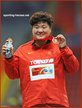 Lijiao GONG - China - Shot put bronze medal at 2013 World Championships.