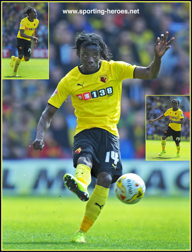 Juan Carlos PAREDES - Watford FC - League Appearances