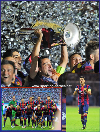 (Xavier Hernandez)     XAVI - Barcelona - 2015 EUFA Champions League Final.