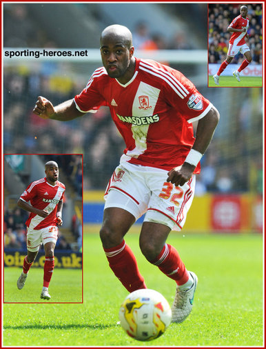 Dwight TIENDALLI - Middlesbrough FC - League Appearances