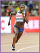 Dina ASHER-SMITH - Great Britain & N.I. - 5th.in 200m at World Championships with UK record time.