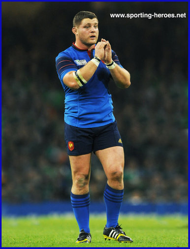 Benjamin Kayser - France - 2015 Rugby World Cup.
